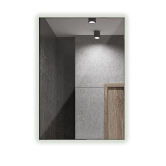 LED-spejl Tulup 60 x 40 cm Neutral til makeuprum – 1 stk.