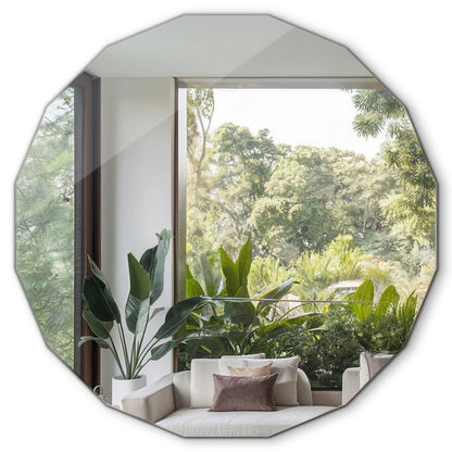 Moderne Tulup Symmetrisk Spejl 60 x 60 cm, 1 stk.