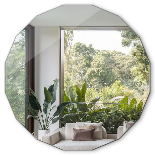 Moderne Tulup Symmetrisk Spejl 60 x 60 cm, 1 stk.