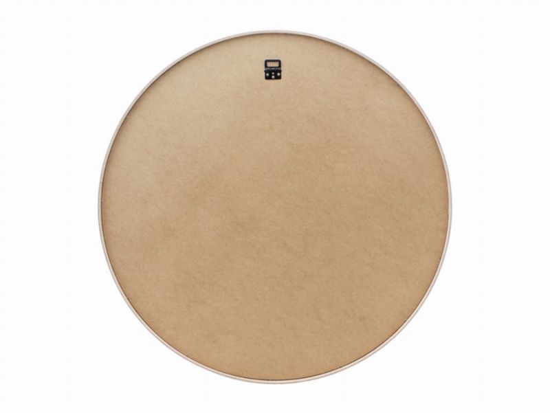 Rundt BD art spejl i skandinavisk træ 70 cm naturlig 1 stk.
