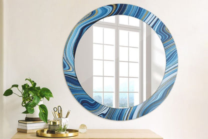 Rundt Tulup-spejl Marmorstensflod 70 cm Designer på Bagplade 1 stk.
