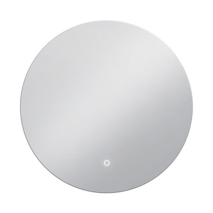 Rundt LED-spejl 70 cm med Berøringskontakt Hvidt Lys