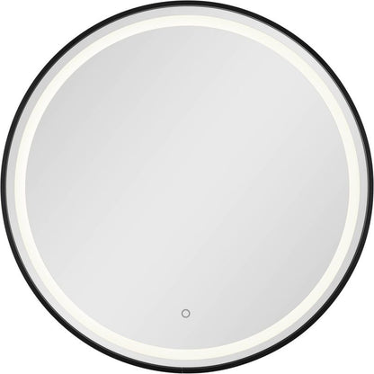 Rundt spejl Dubiel Vitrum Moon 70 cm med LED-belysning