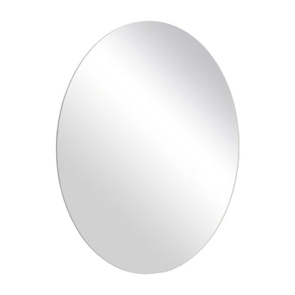 Rundt spejl 60 cm Sølv | 5063022029058