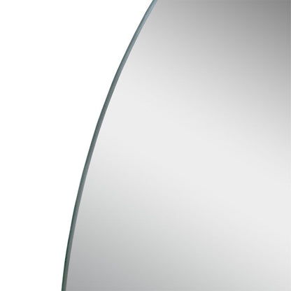 Rundt spejl 60 cm Sølv | 5063022029058