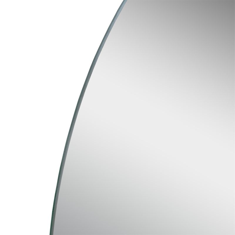 Rundt spejl 60 cm Sølv | 5063022029058