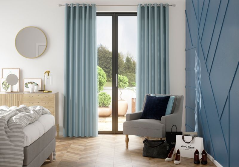Rundt spejl GoodHome Muhely 60 cm i guldfarvet metalramme
