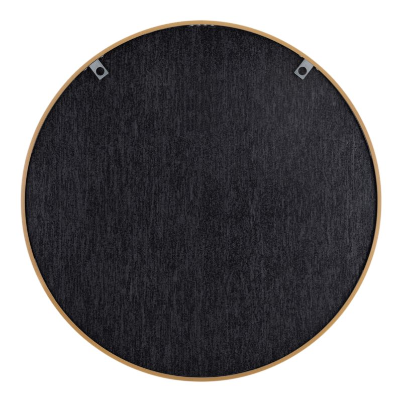 Rundt Spejl Tisa Slim 80 cm Guld Aluminium