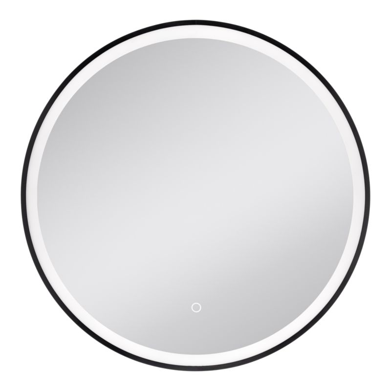 LED Spejl Rund 60 cm Sort | 5063022029317