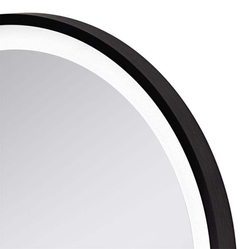 LED Spejl Rund 60 cm Sort | 5063022029317