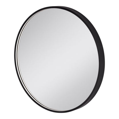 Rundt LED-spejl Tisa Premium 60 cm Sort