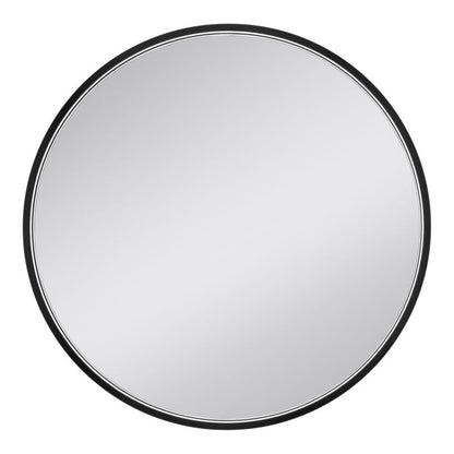 Rundt LED-spejl Tisa Premium 60 cm Sort