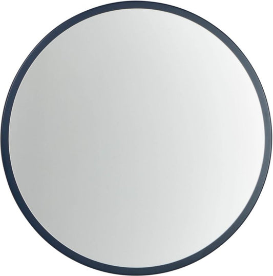 Rundt spejl Mirano Azzura 60 cm mat‑blåt