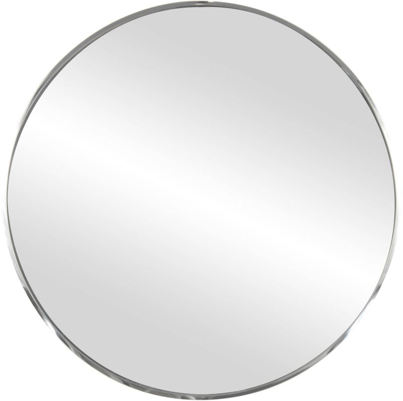 Rundt spejl Sepio 60 cm inox højglans