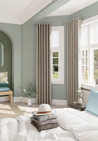 Ovalt spejl GoodHome Muhely 50 x 100 cm i metalramme med guldfinish