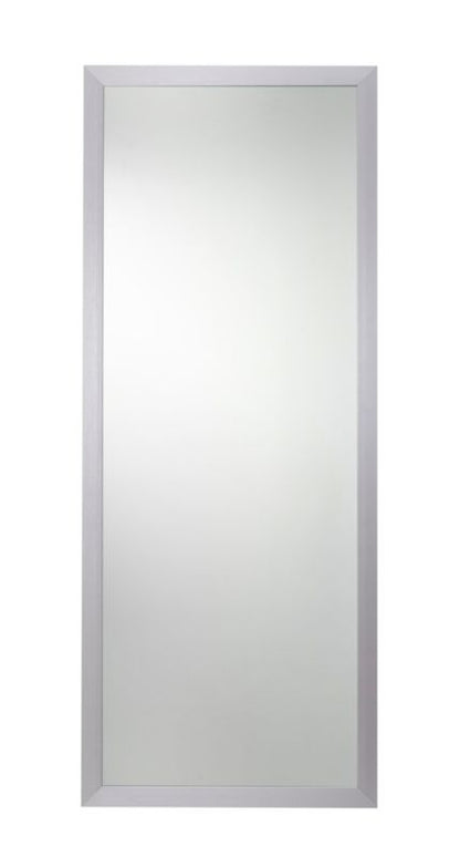 Rektangulært spejl 150 x 60 cm med grå ramme