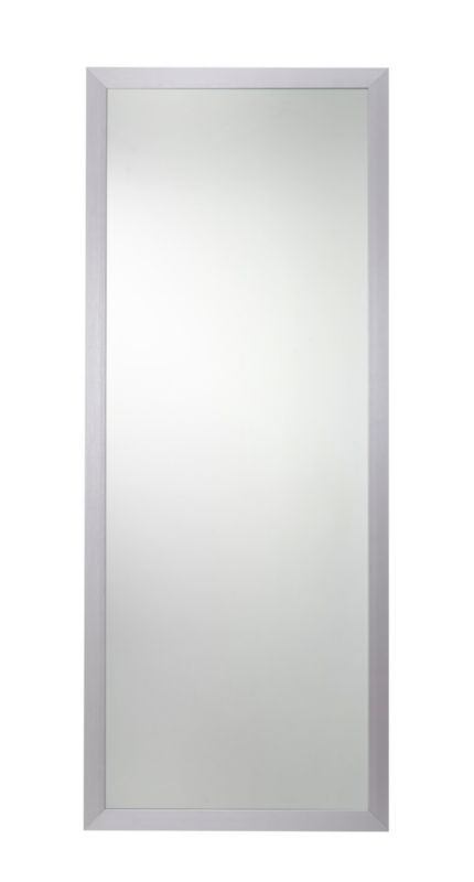 Rektangulært spejl 150 x 60 cm med grå ramme