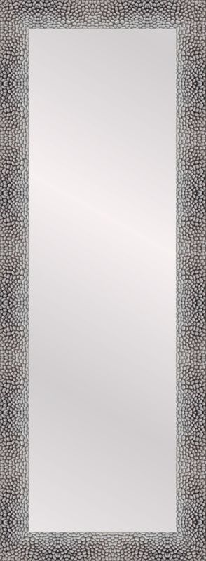 Rektangulært spejl Aka 35 x 120 cm med sølvramme