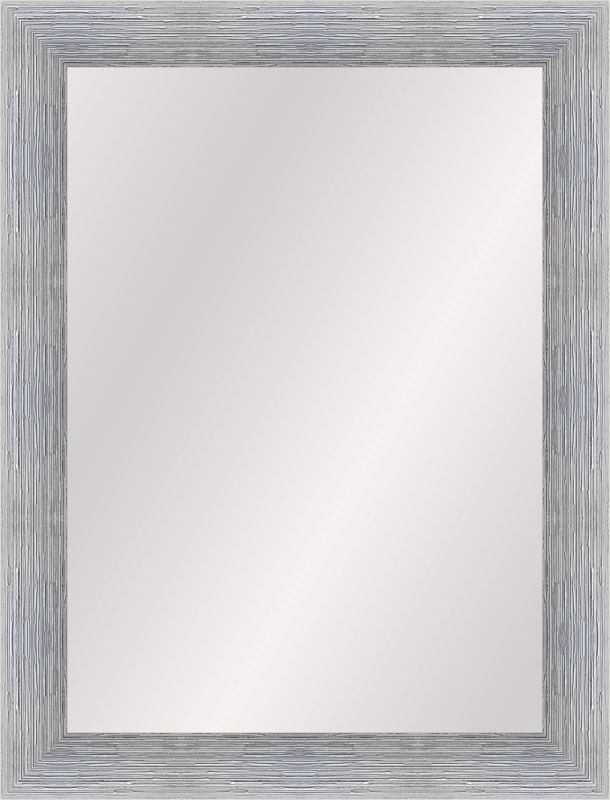 Rektangulært Spejl Alessia 50 x 70 cm Sølvramme