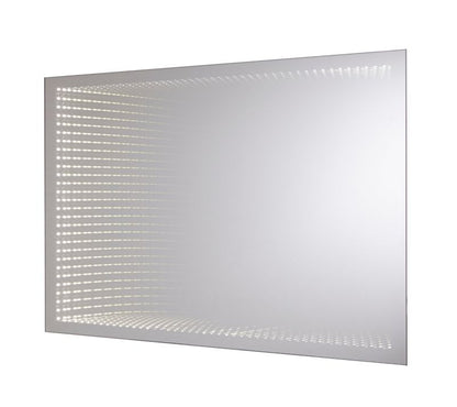 Rektangulært spejl Cooke&Lewis Calshot 3D 80 x 50 cm med LED-belysning