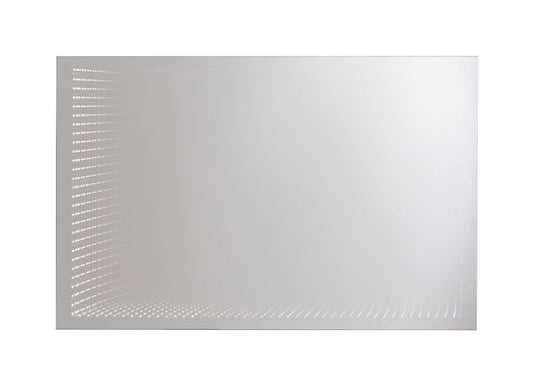Rektangulært spejl Cooke&Lewis Calshot 3D 80 x 50 cm med LED-belysning