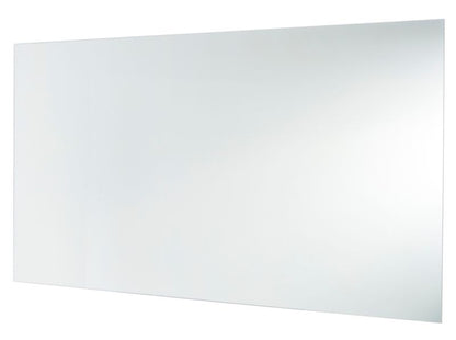 Rektangulært Spejl Dunnet 120 x 60 cm Grå