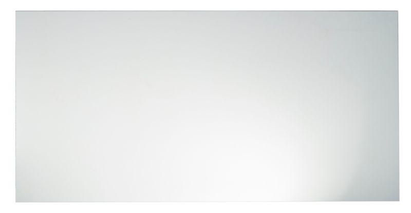 Rektangulært Spejl Dunnet 120 x 60 cm Grå