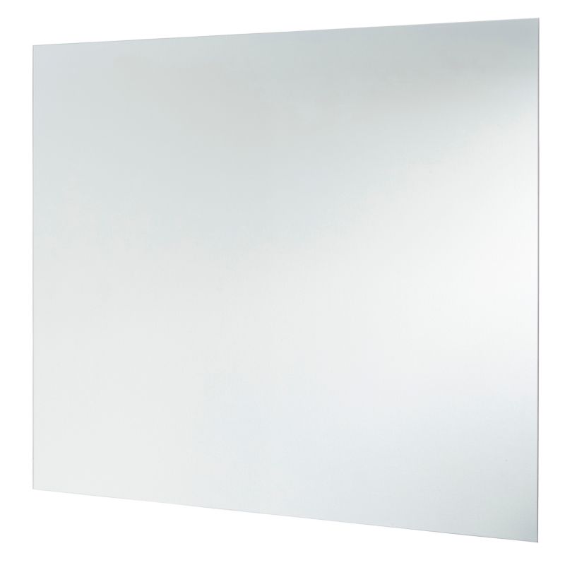 Rektangulært Spejl Dunnet 80x60 cm
