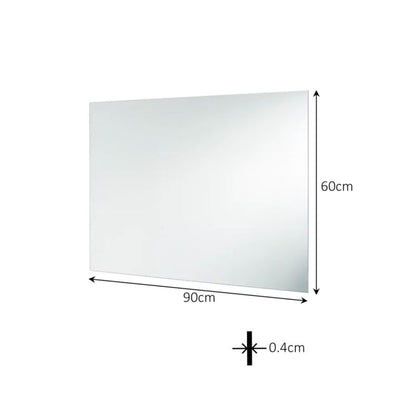 Rektangulært Spejl 90x60 cm | 3663602941941