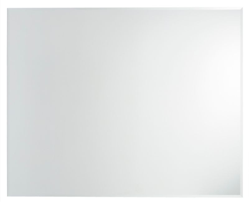 Rektangulært spejl Cooke&Lewis Ferryside 100 x 80 cm med facetslebet kant