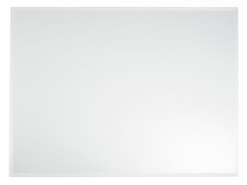 Rektangulært Spejl 60x45 cm med Facetslebne Kanter | 3663602942047