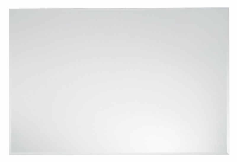 Rektangulært spejl Cooke&Lewis Ferryside 90 x 60 cm med facetslebet kant