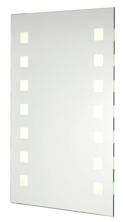Rektangulært spejl Cooke&Lewis Rozel 70 x 50 cm med LED-belysning