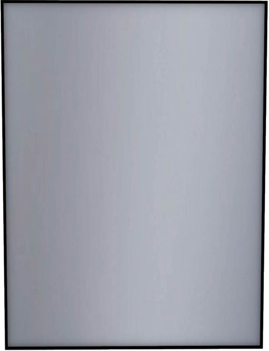 Rektangulært spejl Dubiel Vitrum Stark 60 x 80 cm i sort ramme
