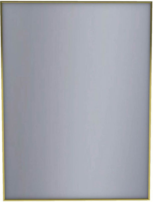 Rektangulært spejl Dubiel Vitrum Stark 60 x 80 cm med guldramme