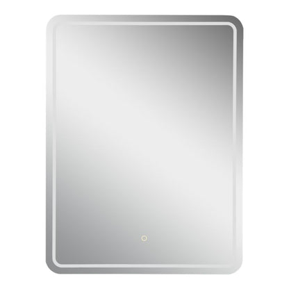 LED Spejl Rektangulært med Dæmper 80x60 cm Glas | 5063022029461