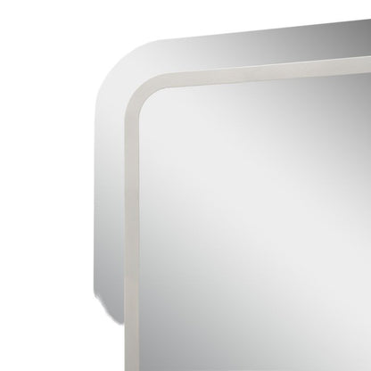 LED Spejl Rektangulært med Dæmper 80x60 cm Glas | 5063022029461