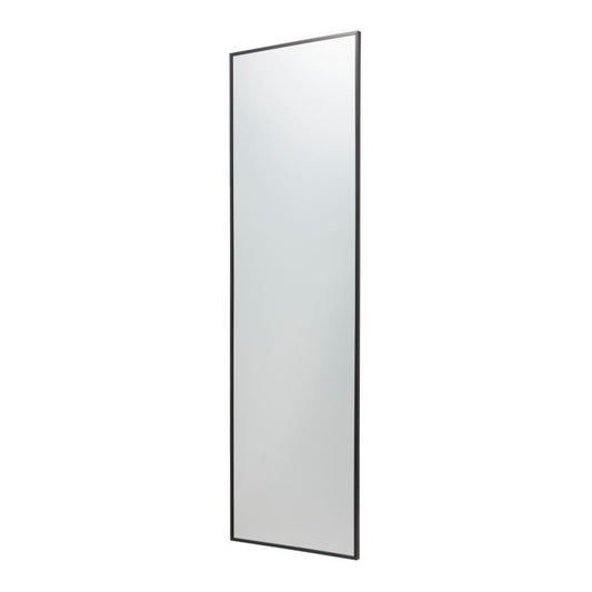 Rektangulært spejl GoodHome Muhely 40 x 140 cm i sort metalramme