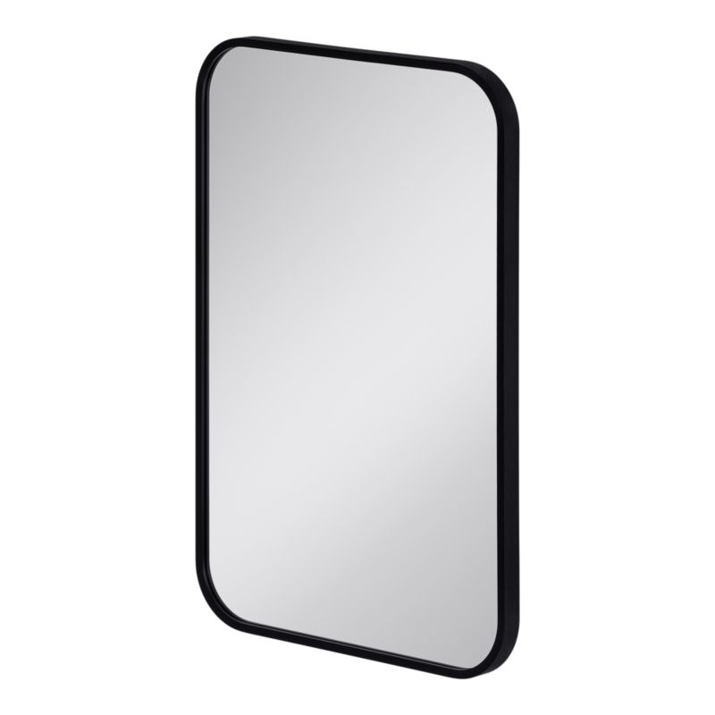 Rektangulært spejl Tisa Slim 40x60 cm Sort | 5063022703941