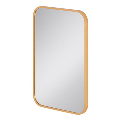 Lustro Prostokątne Tisa Slim 40 x 60 cm Guld