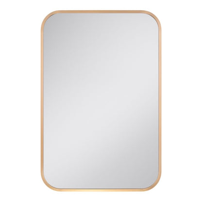 Lustro Prostokątne Tisa Slim 40 x 60 cm Guld