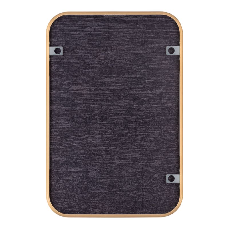 Lustro Prostokątne Tisa Slim 40 x 60 cm Guld