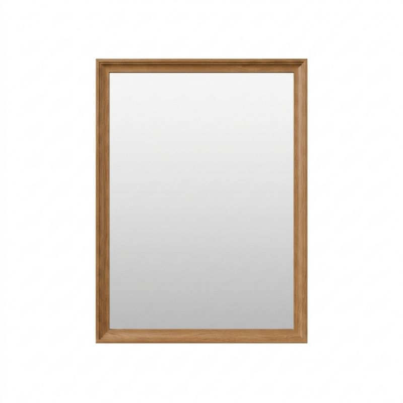 Rektangulært Spejl Premium 50 x 70 cm Gylden Ramme