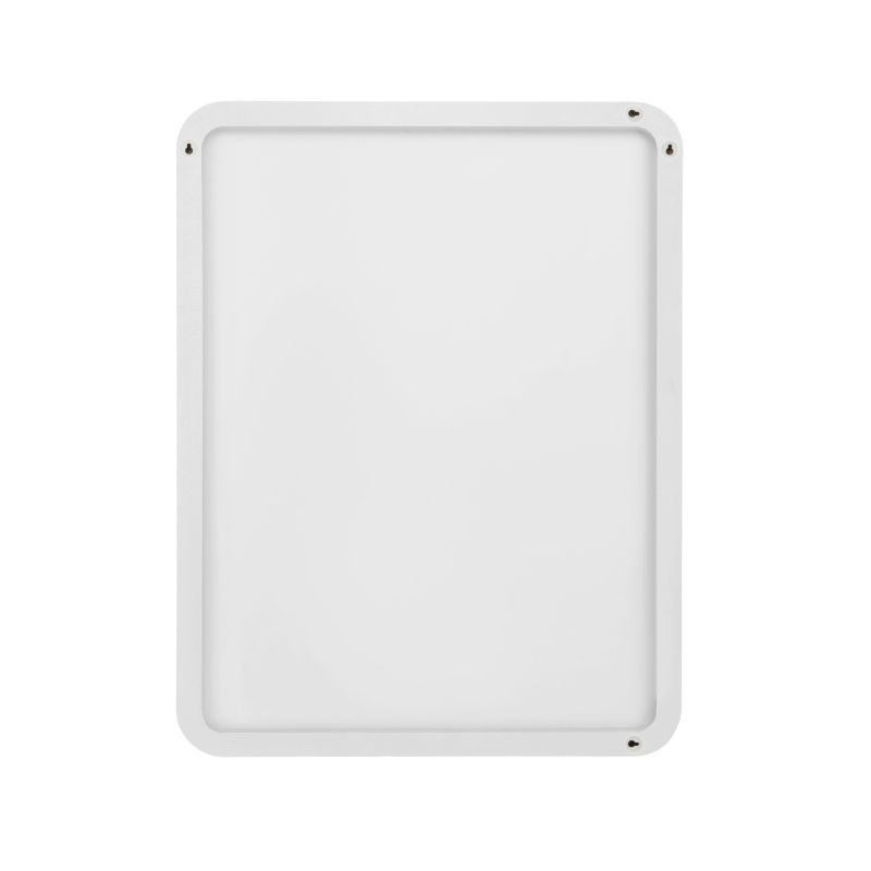 Rektangulært Spejl Torre 50x70 cm Hvid