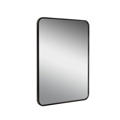 Rektangulært Spejl Torre 50x70 cm Sort