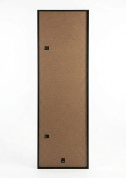Rektangulært Spejl 45x150 cm Sort Ramme