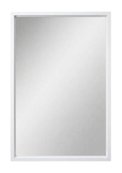 Rektangulært Spejl Vero 50x70 cm Hvid