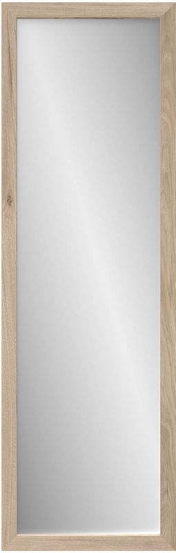 Sicilia spejl 46 x 146 cm med egetræsramme