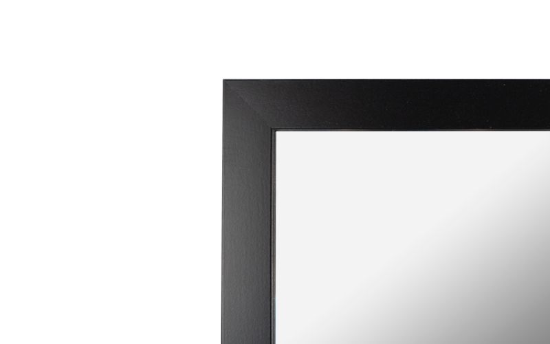 Stående spejl BD art til garderobe skandinavisk 155 x 35,8 cm sort 1 stk.