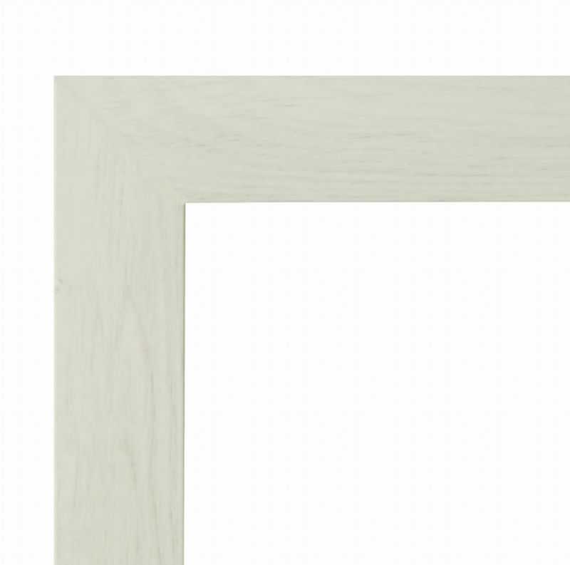 BD Art fritstående spejl til garderobe i skandinavisk stil 155 x 35,8 cm, blegnet eg